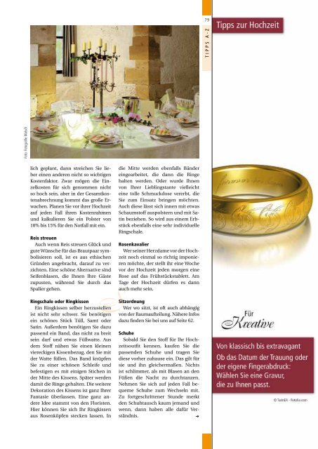 Schöner Heiraten Kassel - Hochzeitsmagazin Kassel