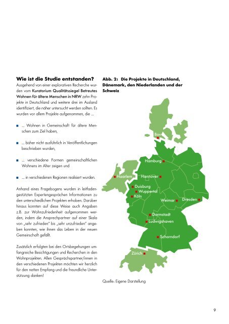 Gemeinsam statt einsam! - QualitÃ¤tssiegel Betreutes Wohnen