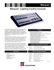 Marquee Console spec sheet (Rev 18-jan-05).pmd