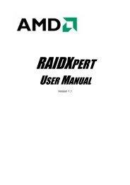 AMD RAIDxpert v1.1 - Arx Valdex Systems