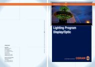 Display Optic 2009 - OSRAM