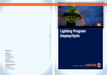 Display Optic 2009 - OSRAM