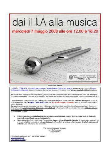 Dai il La alla Musica - Orff-Schulwerk Italiano