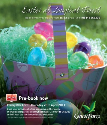 Easter at Longleat Forest - Center Parcs
