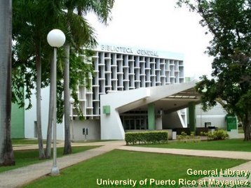 Library Orientation Franklyn Irizarry - UPRM