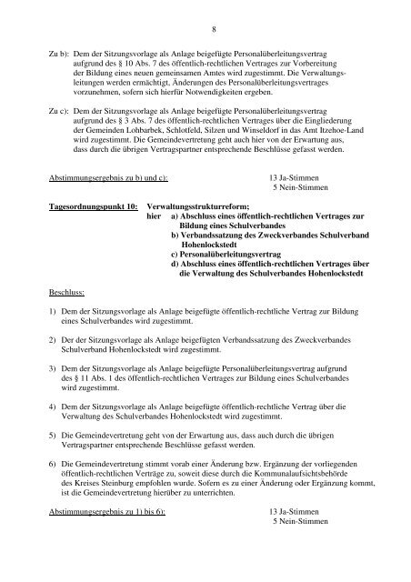 Protokoll Gemeindevertretung vom 05.07.2007 - Gemeinde ...