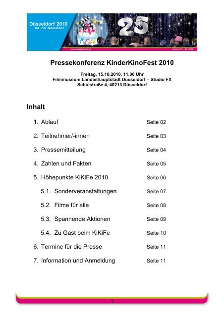 Zu Gast beim KiKiFe 2010 - KinderKinoFest