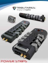 Power Strips Brochure - Tributaries Cable