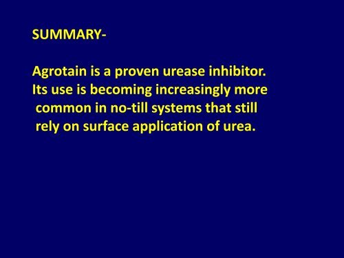 Nitrification and Urease Inhibitors - Indiana CCA Program