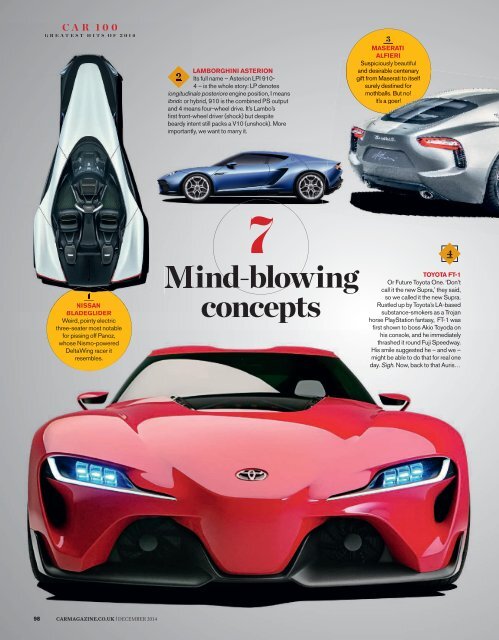 Car Magazine Preview December 2014