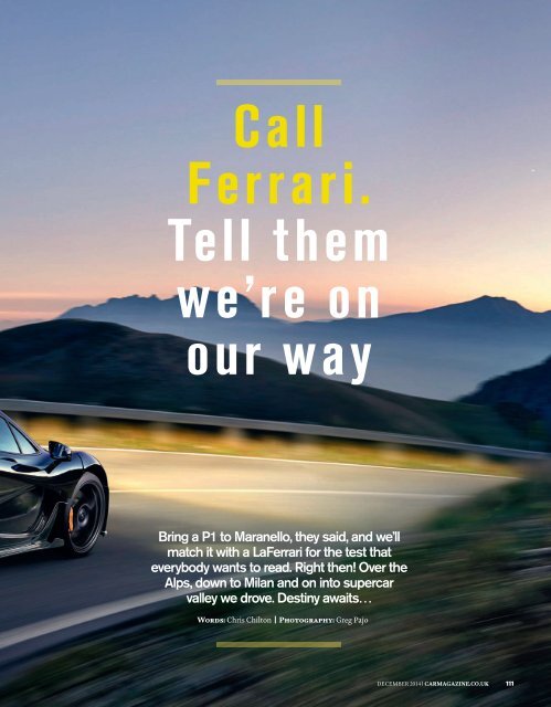 Car Magazine Preview December 2014