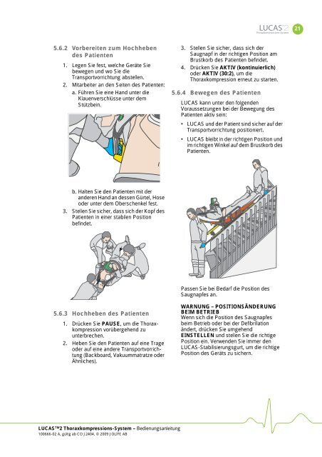 Bedienungsanleitung DE - Lucas CPR