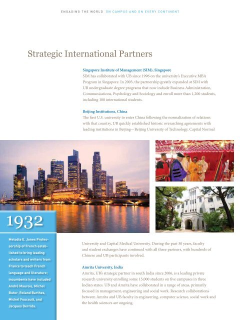 Internationalizing UB: Downloadable Brochure - University at Buffalo