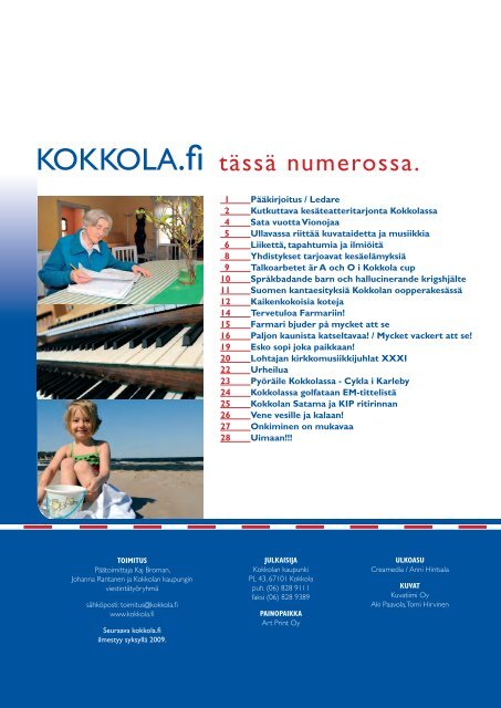 FARMARI YLLÃTTÃÃ MONIPUOLISESTI VIONOJAA ... - Kokkola