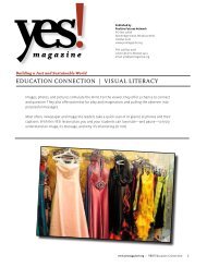 Download this lesson plan as a PDF - YES! Magazine