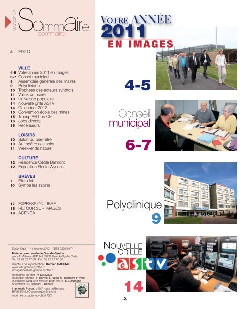 Magazine de Janvier - Ville de Grande-Synthe