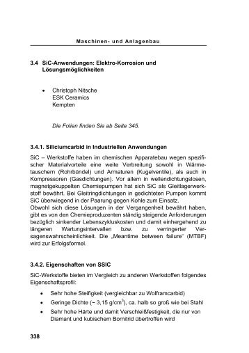 Elektro-Korrosion und Lösungsmöglichkeiten