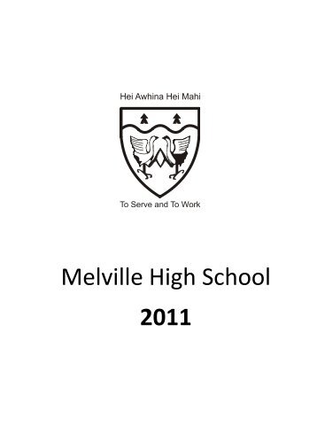 Melville High School 2011