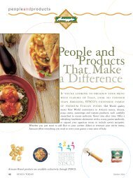 People and Products That Make a Difference - Sysco