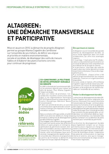 rAPPorT d'ACTiViTÃ - Altarea Cogedim