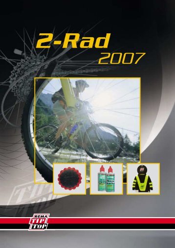 Zweiradsortiment-Katalog Rema TipTop - Kinderfahrrad