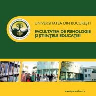 Facultatea de Psihologie Åi ÅtiinÅ£ele EducaÅ£iei - CIOCP