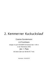 2. Kemmerner Kuckuckslauf