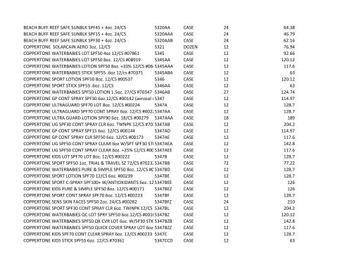 Village Pricing 11-2-2010.xlsx