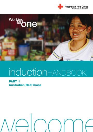 Induction handbook - Australian Red Cross