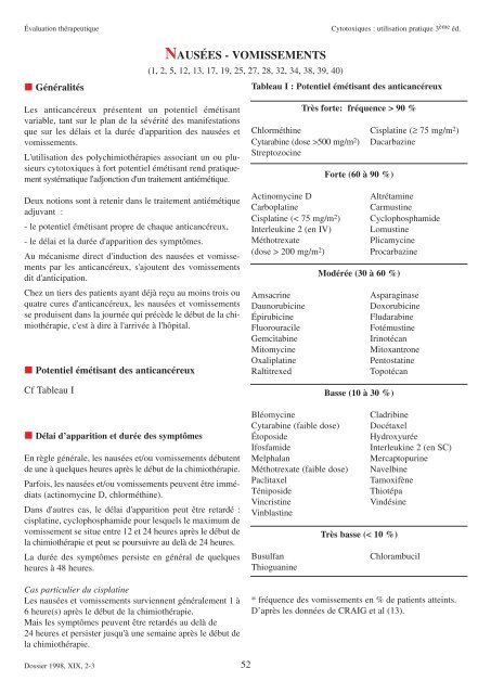 Cytotoxiques : utilisation pratique - 3Ã¨me Ã©dition (2Mo) - CNHIM