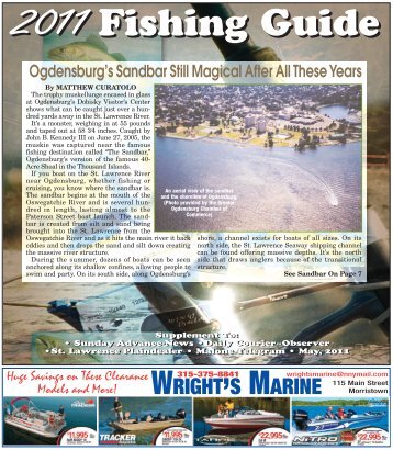 WRIGHT'S MARINE - Watertown Daily Times