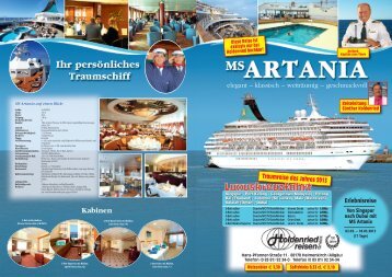 MS ARTANIA - Holdenried Reisen