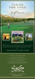 Golf Course - Glacier Park Inc.