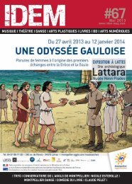 MUSIQUE I THÉÂTRE I DANSE I ARTS PLASTIQUES I ... - IDEM Mag