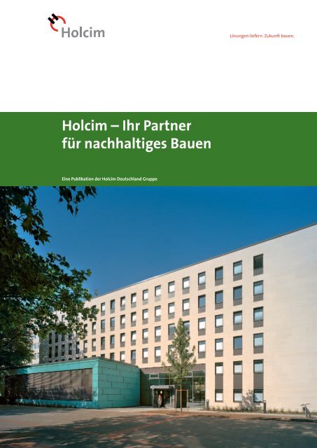 Nachhaltiges Bauen - Holcim