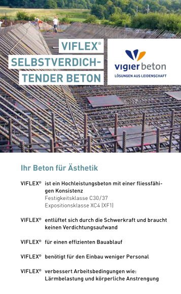 Merkblatt VIFLEX - Vigier Beton AG