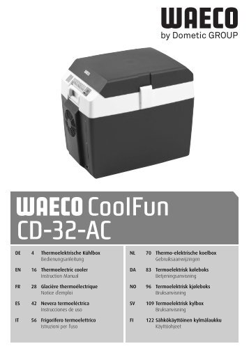 CoolFun CD-32-AC - Waeco