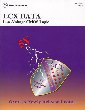 Motorola - LCX data - Low voltage CMOS logic - br1339rev3 - Italy
