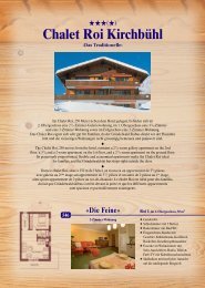 Chalet Roi Kirchbühl «Das Traditionelle - Hotel Kirchbühl