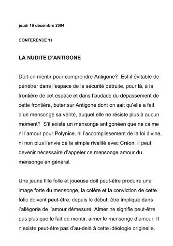 Les resume de antigone