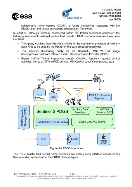 GSC Sentinel-2 PDGS SRD - emits - ESA