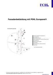 Ausschreibungstext POHL EuropanelÂ® D Stand 2/2011