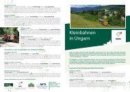 Kleinbahnen in Ungarn