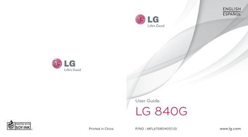 LG 840G - Tracfone