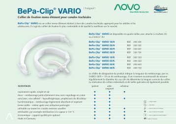 BePa-ClipÂ® VARIO - Metra