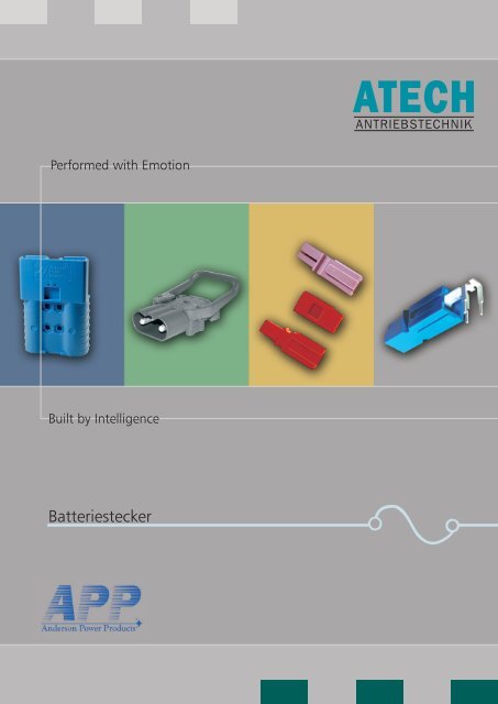Batteriestecker Atech Antriebstechnik Batteriestecker Atech Antriebstechnik