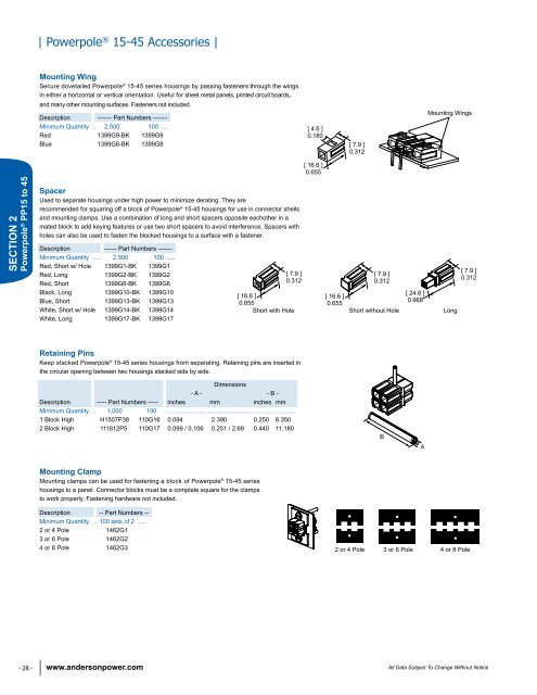 Batteriestecker - Atech Antriebstechnik