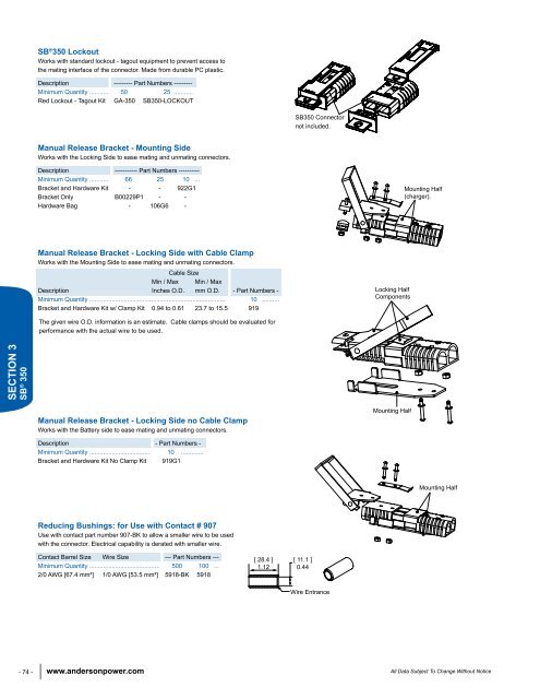 Batteriestecker - Atech Antriebstechnik