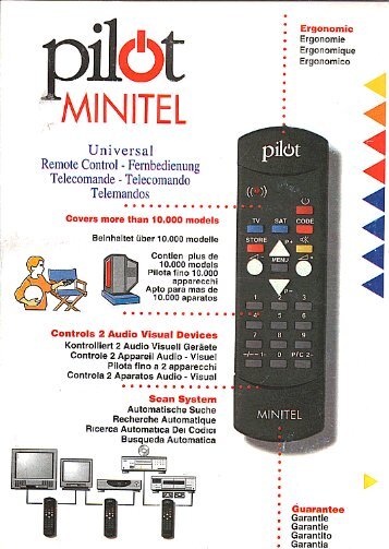 Pilot Minitel - AHG-Electronic