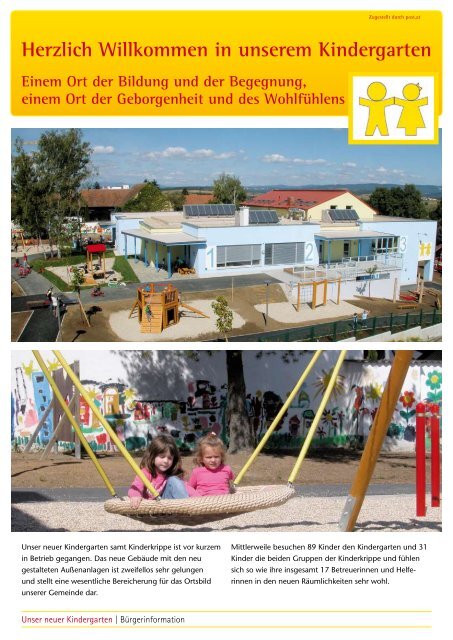 Herzlich Willkommen in unserem Kindergarten